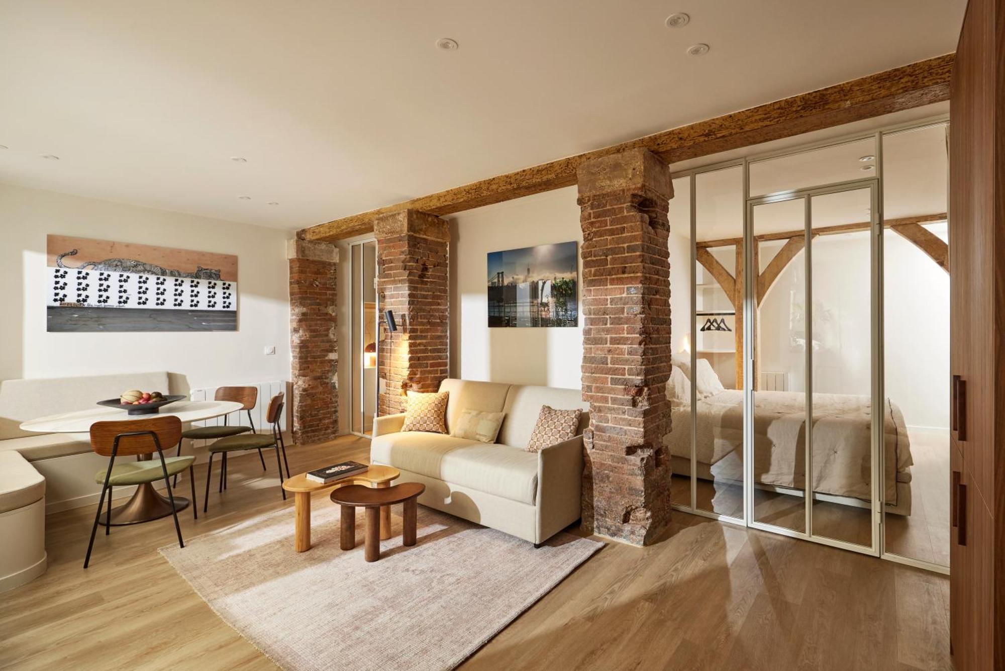 Апартаменти Stylish 2Br & 2Ba With Private Terrace Париж Екстер'єр фото